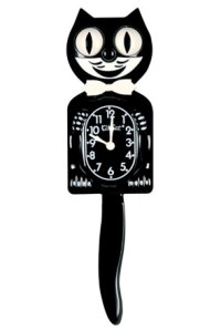 Feliz the Cat clock