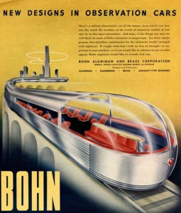 Futuristic train