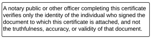 New Notary Language - New Page