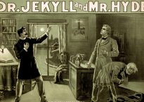 Illustration of Dr. Jekyll and Mr. Hyde